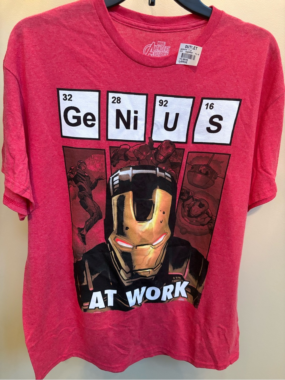 NWT Marvel Avengers Assemble T-shirt